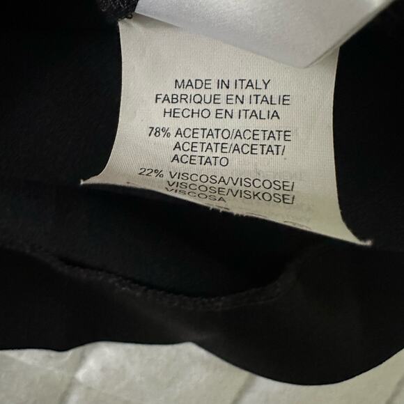 JENNIFER TATTANELLI Womens Dress 40 US 4 Black Shift Cocktail Quiet Luxury - Picture 7 of 11